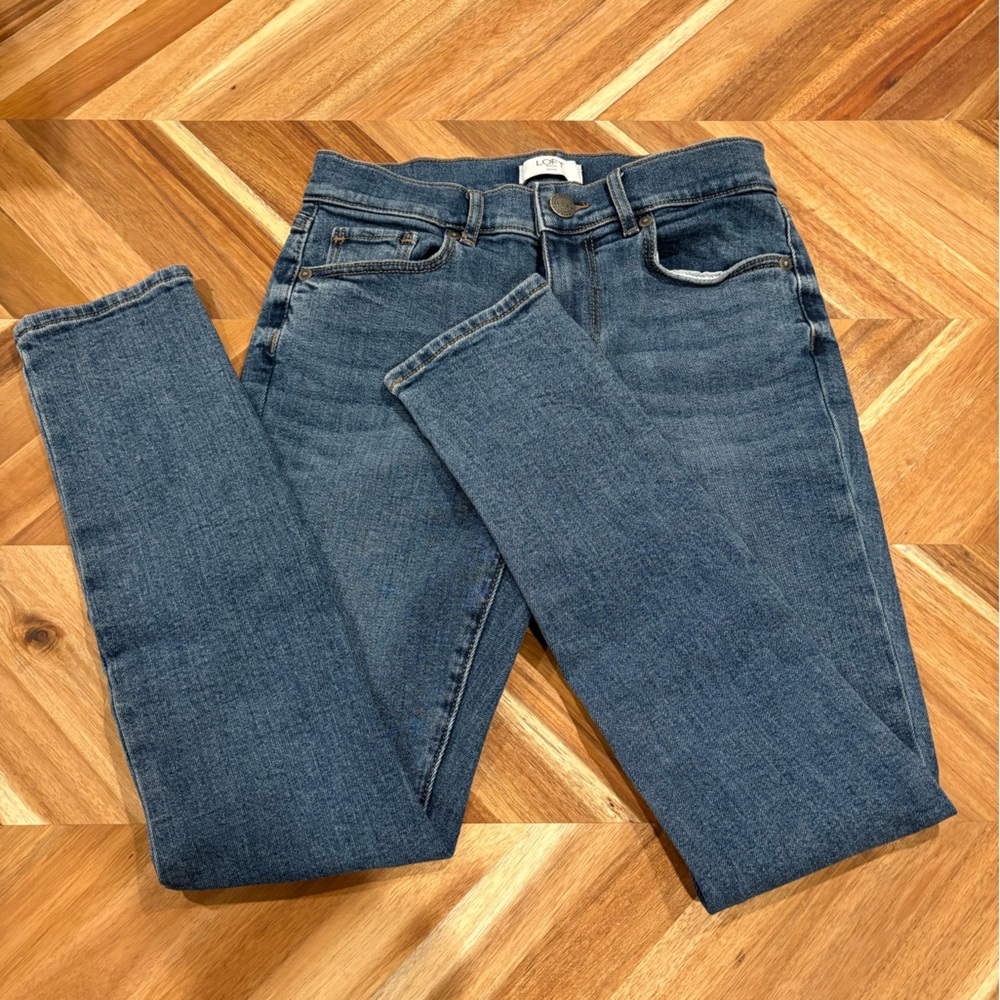 LOFT Classic Blue Denim Jeans
